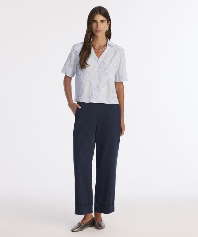  YARGICI Düz Yüksek Bel Pantolon