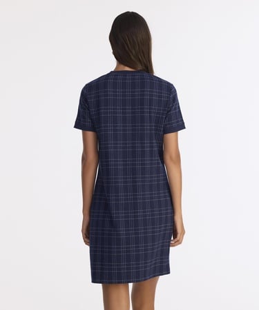  YARGICI Dar Bisiklet Yaka Kısa Kol Elbise