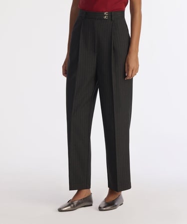  YARGICI Tapered Yüksek Bel Pantolon