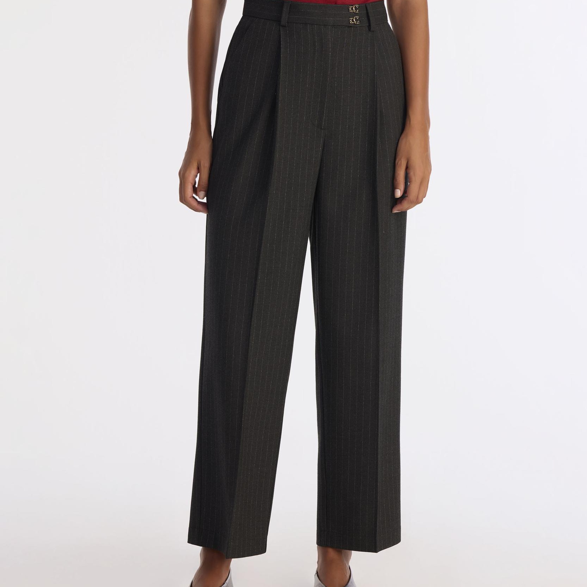 YARGICI Tapered Yüksek Bel Pantolon