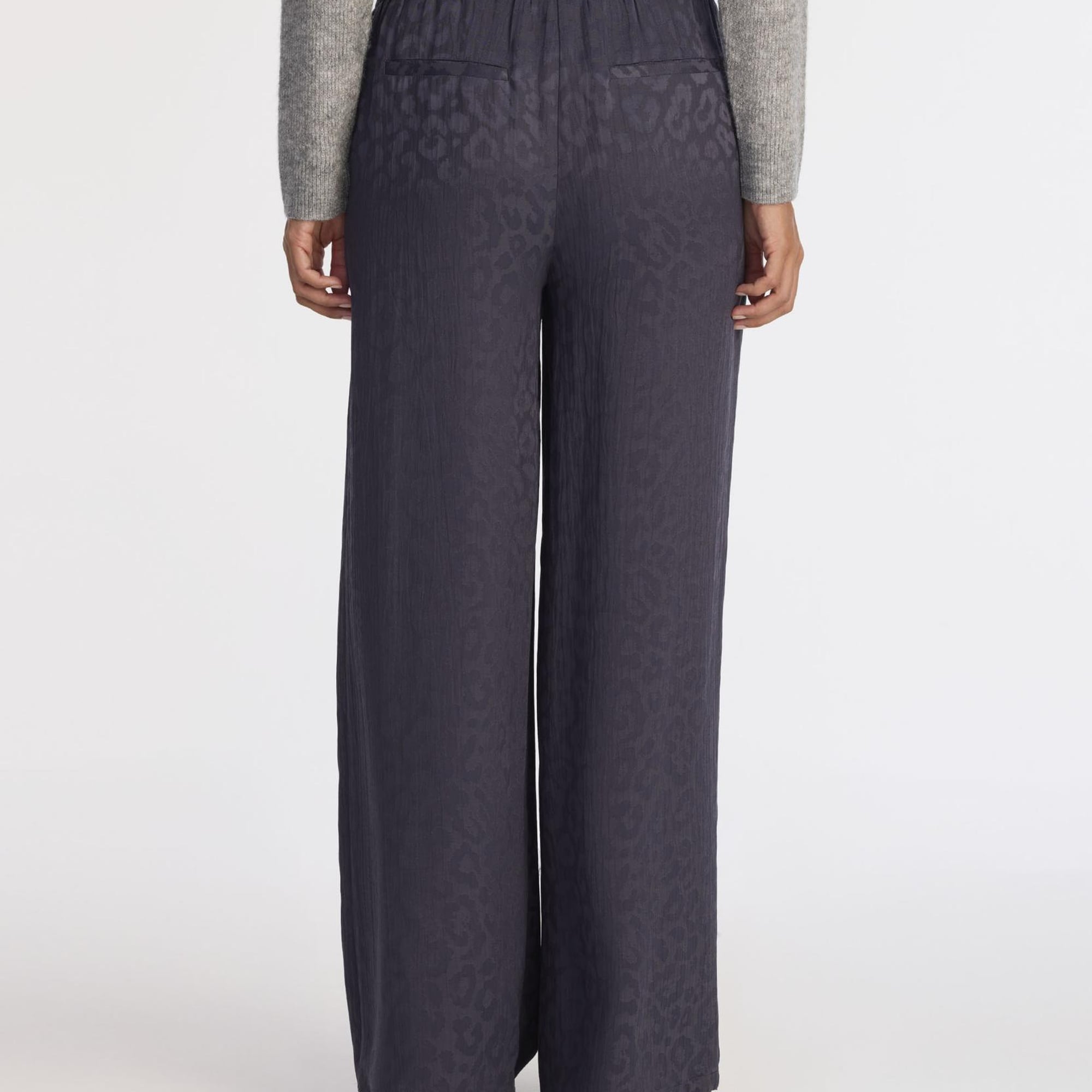 YARGICI Geniş Yüksek Bel Pantolon