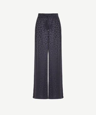  YARGICI Geniş Yüksek Bel Pantolon