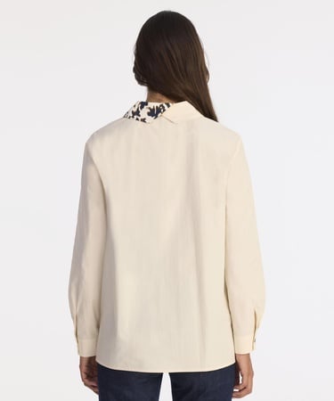  YARGICI Geniş Gömlek Yaka Uzun Kol Gömlek