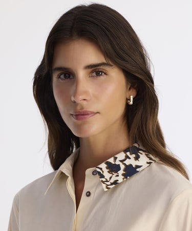  YARGICI Geniş Gömlek Yaka Uzun Kol Gömlek