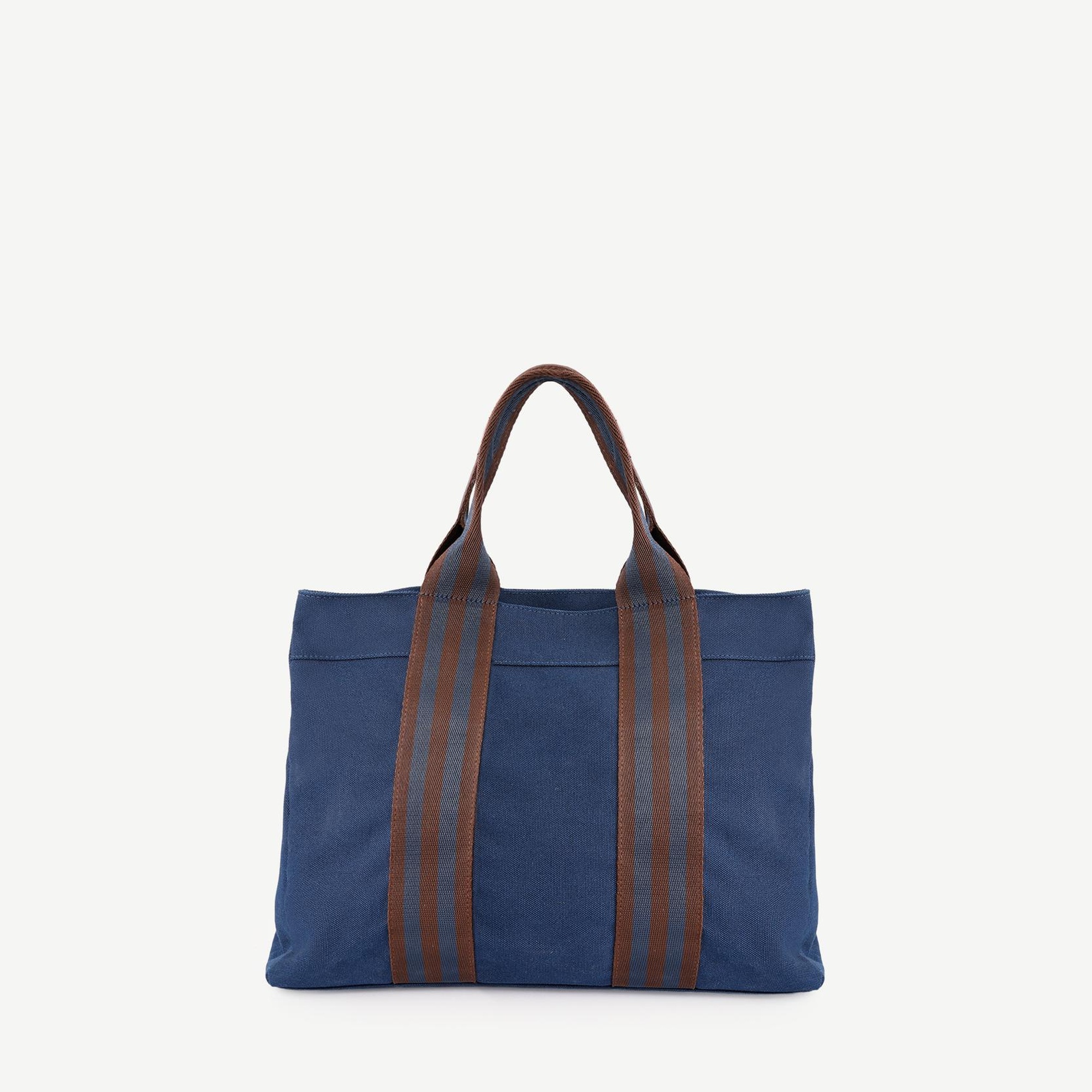 YARGICI Kolon Detaylı Canvas El Çantası