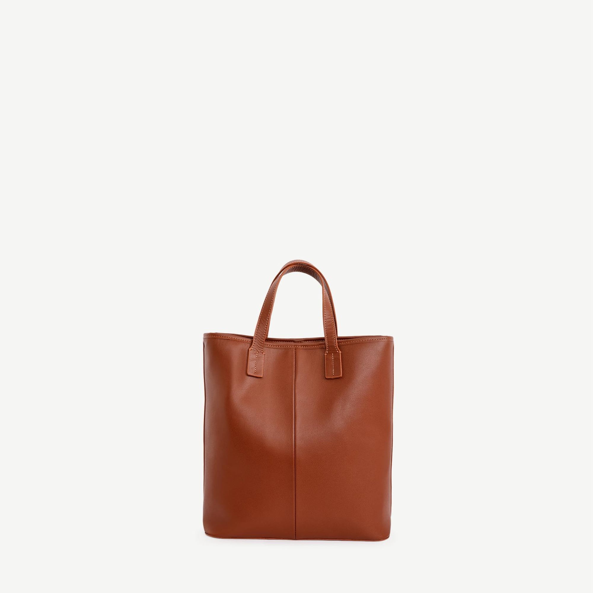 YARGICI Fermuarlı Deri El Çantası