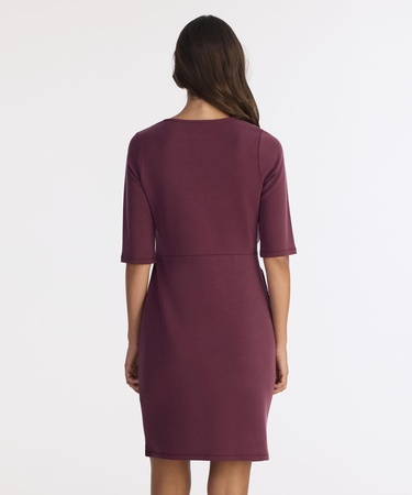  YARGICI Drape Detaylı Kısa Elbise