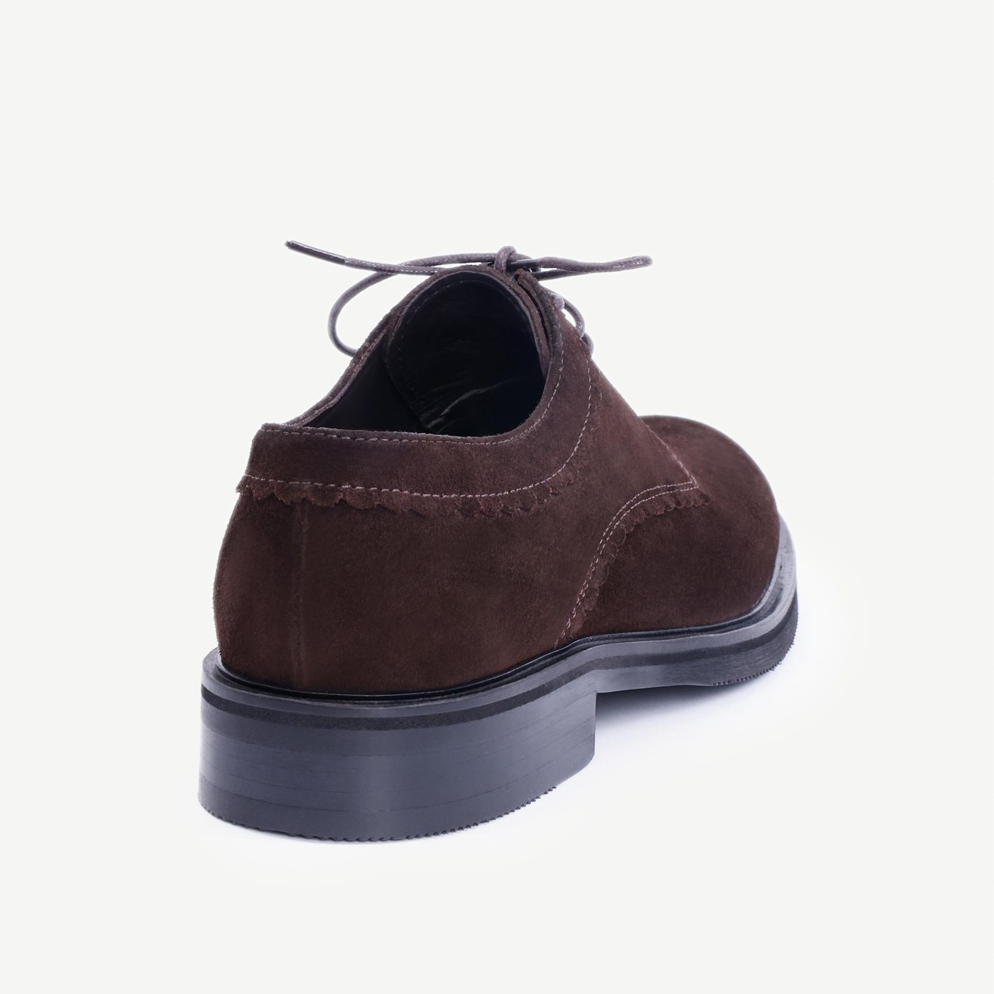 YARGICI Bağcıklı Deri Düz Ayakkabı