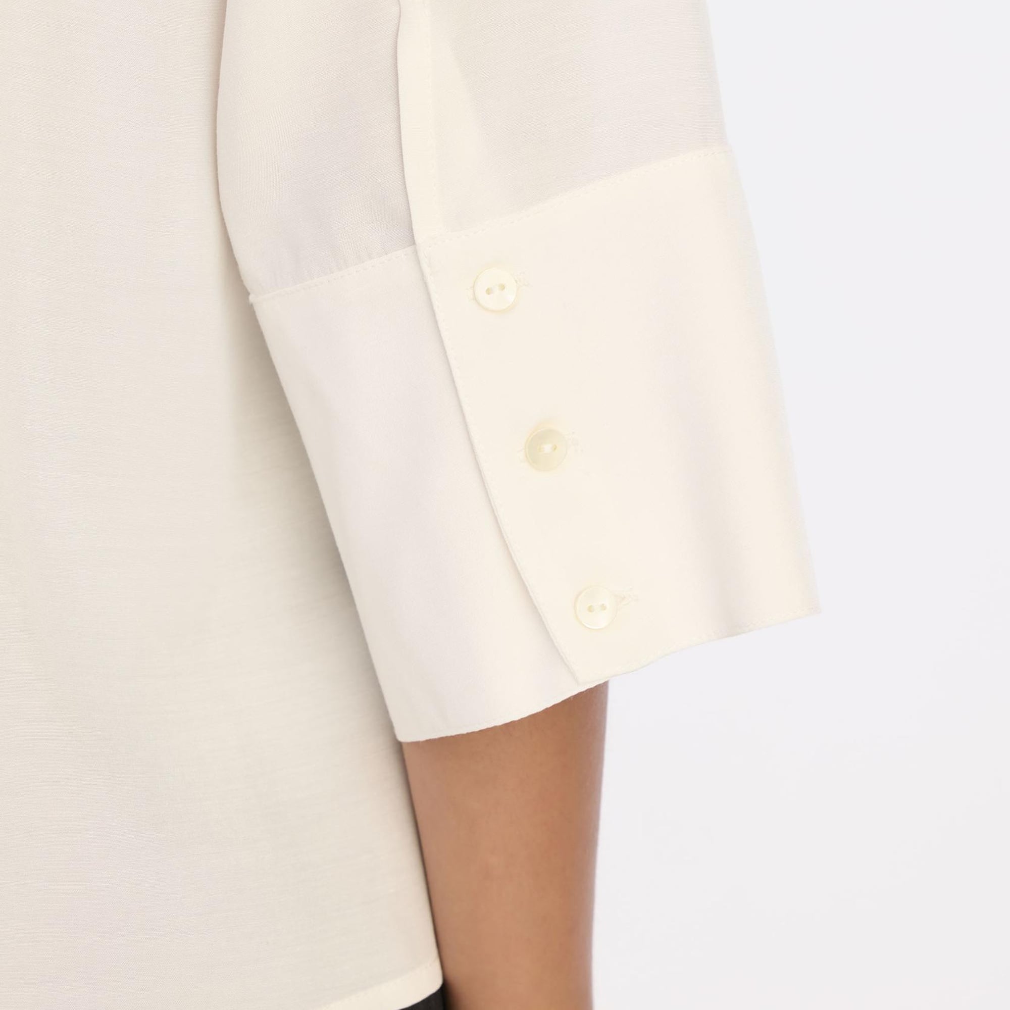 YARGICI Regular Gömlek Yaka 3/4 Kol Bluz