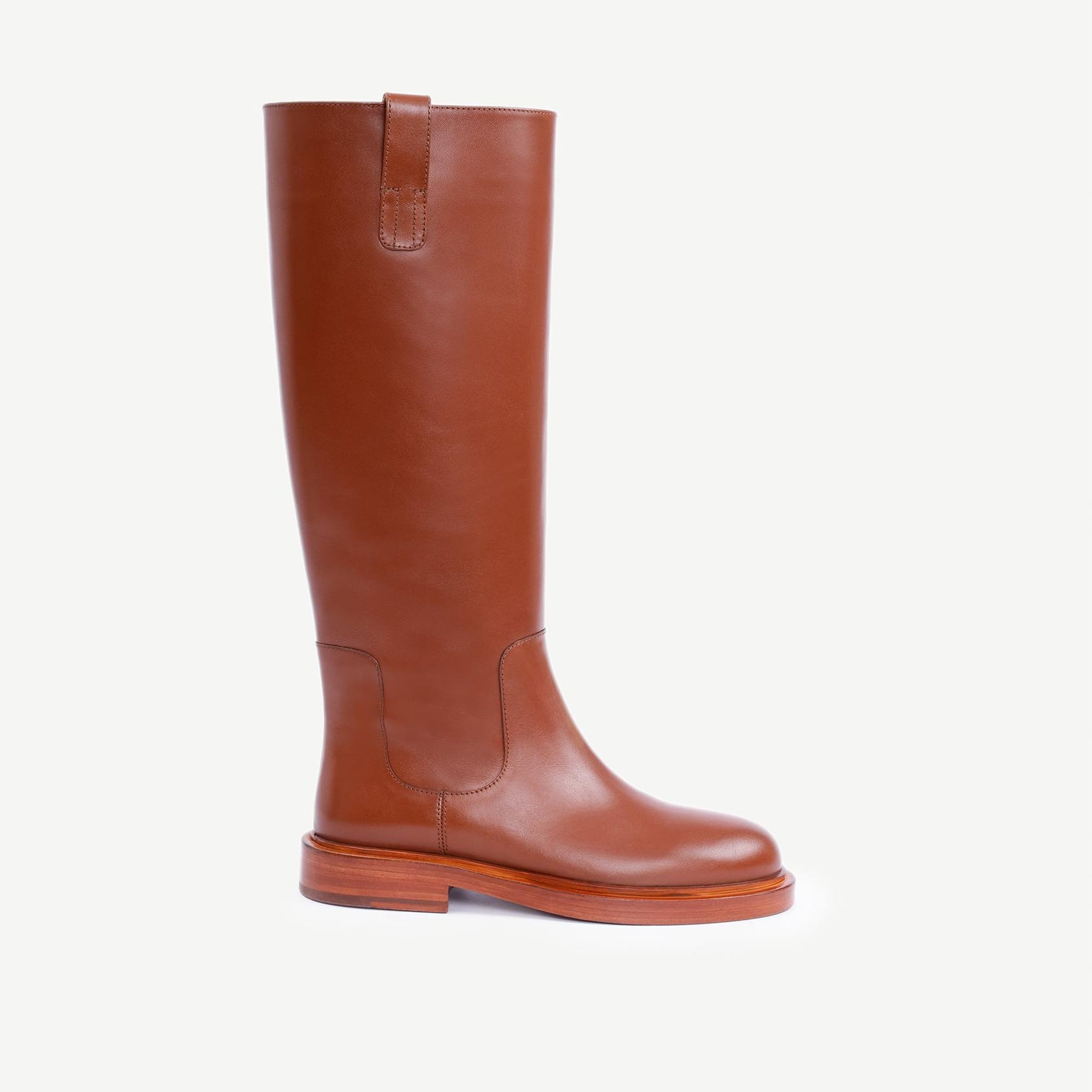 YARGICI Deri Binici Çizmesi