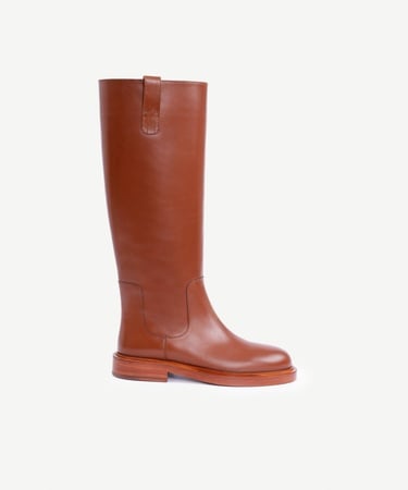  YARGICI Deri Binici Çizmesi