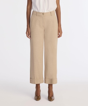  YARGICI Düz Yüksek Bel Pantolon