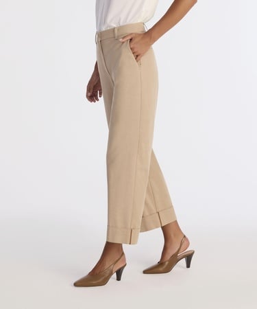  YARGICI Düz Yüksek Bel Pantolon