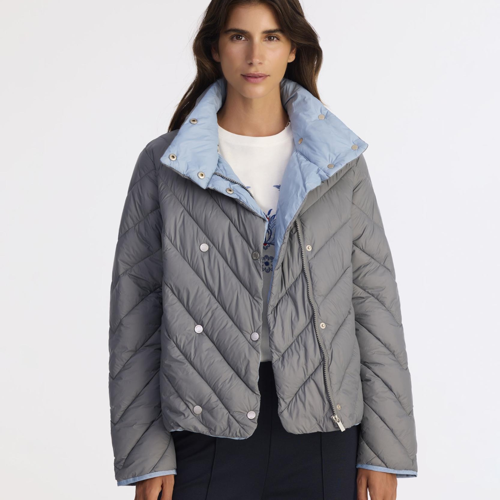 YARGICI Regular Dik Yaka Uzun Kol Mont