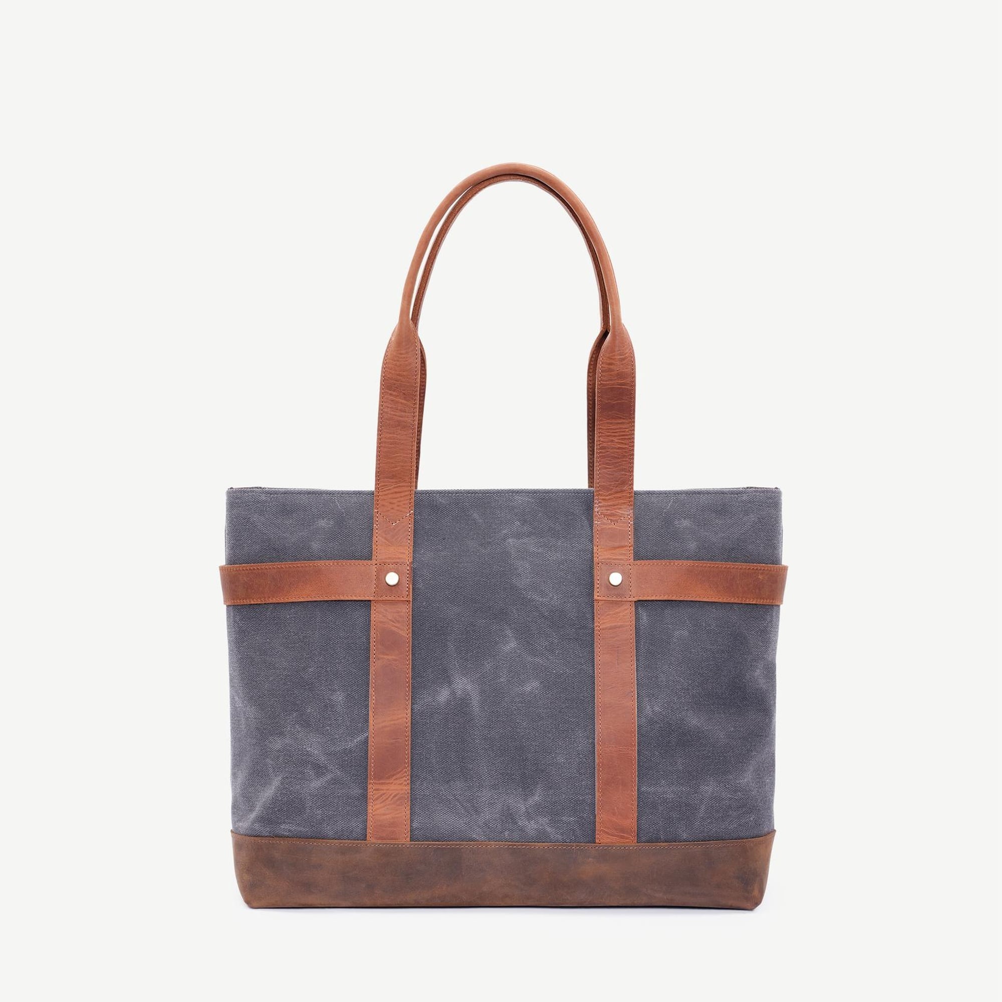 YARGICI Deri Garnili Kumaş Omuz Çantası