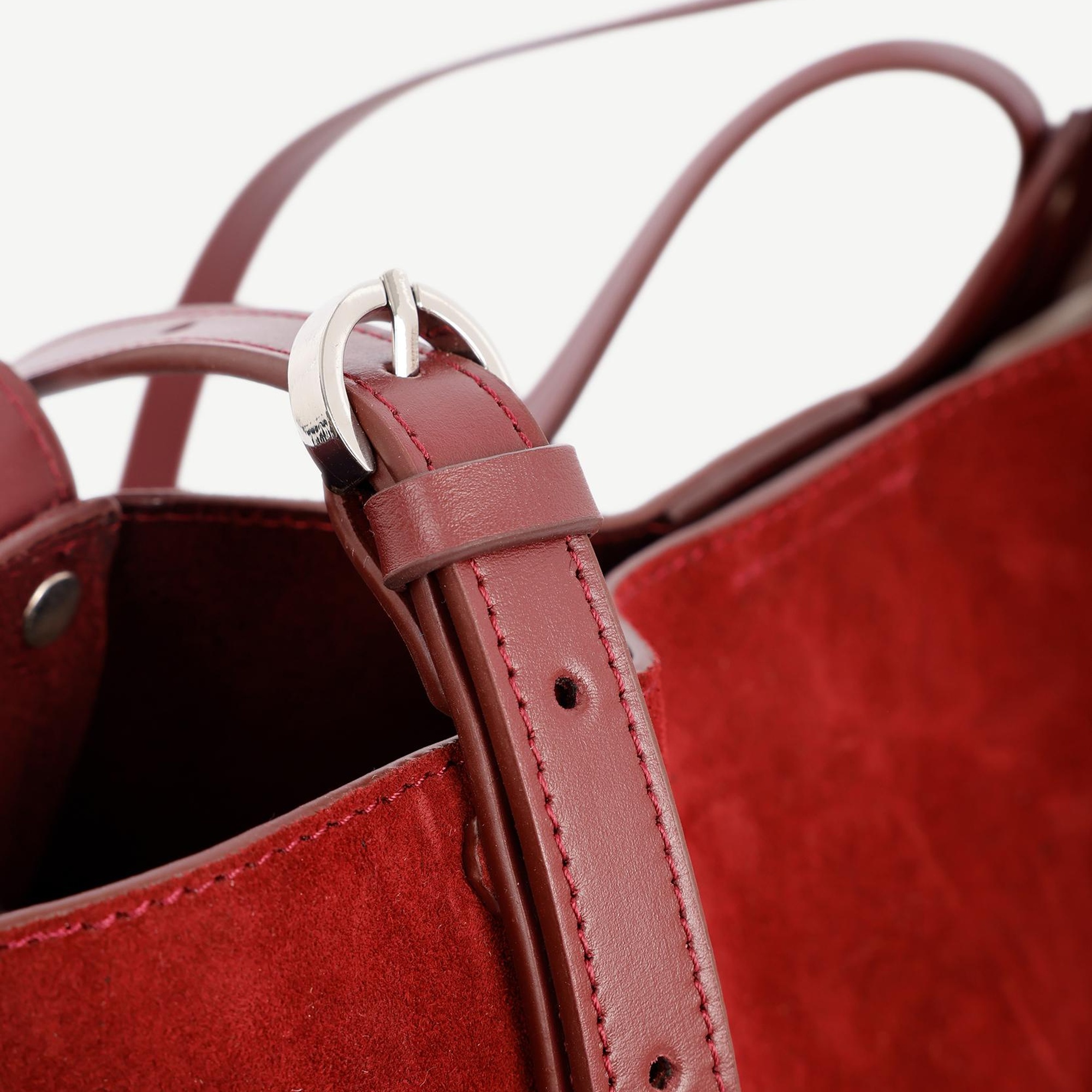 YARGICI Süet Deri Omuz Çantası