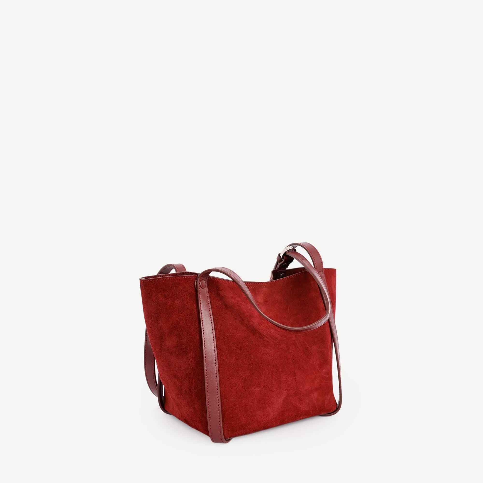 YARGICI Süet Deri Omuz Çantası