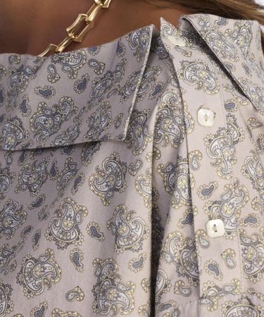  YARGICI Regular Kayık Yaka Uzun Kol Bluz