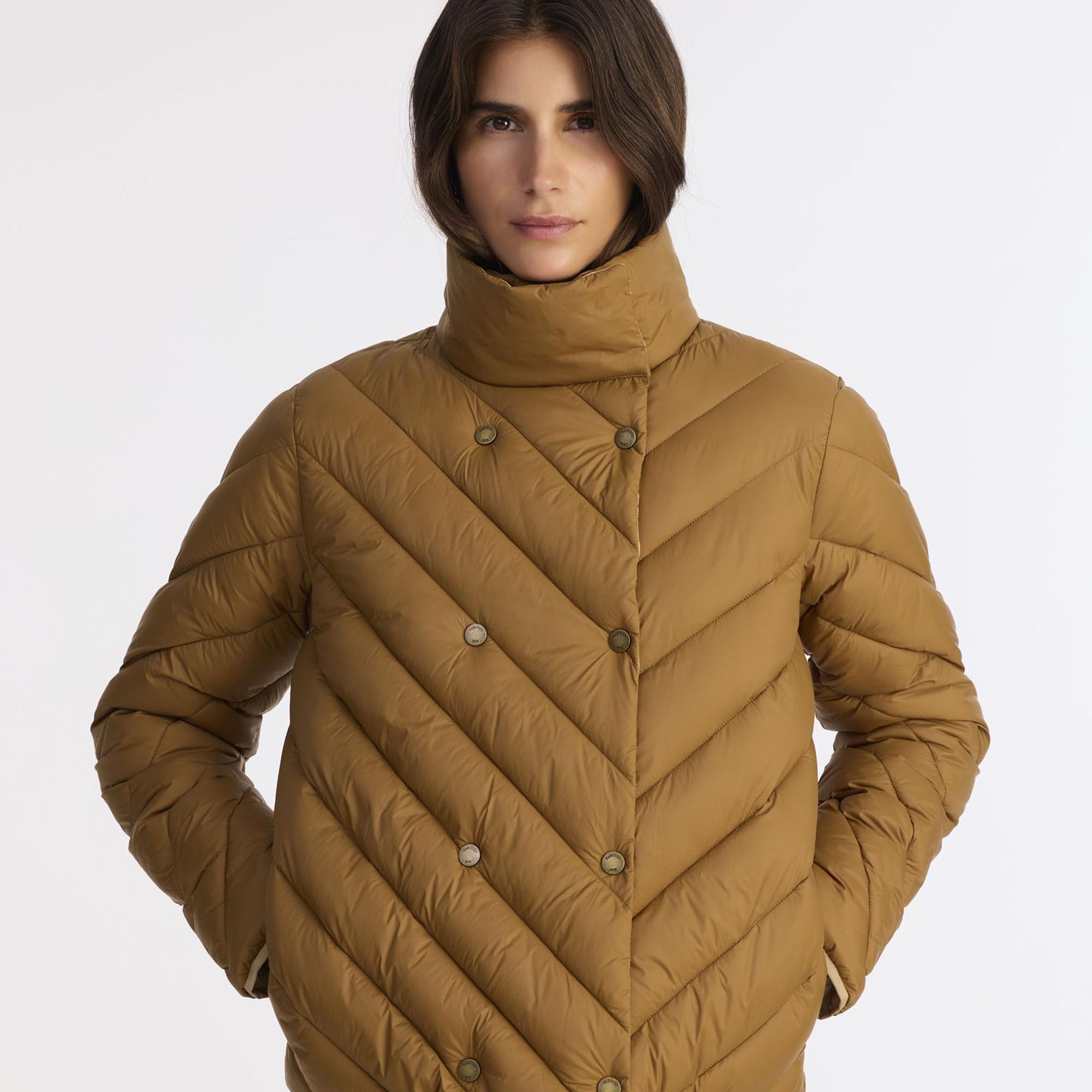 YARGICI Regular Dik Yaka Uzun Kol Mont