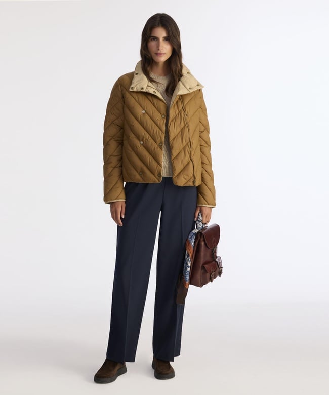  YARGICI Regular Dik Yaka Uzun Kol Mont