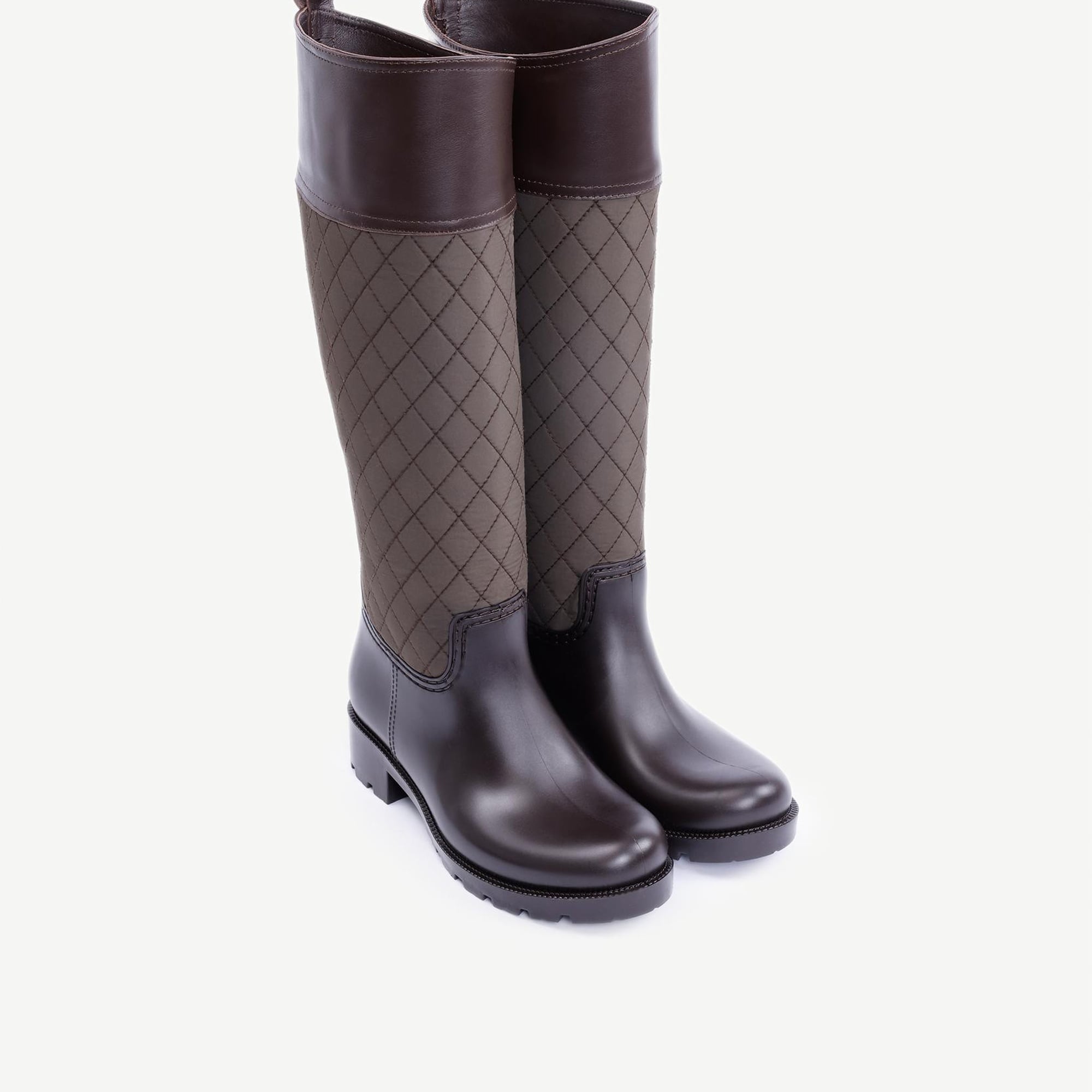 YARGICI Kapitone Detaylı Yağmur Çizmesi