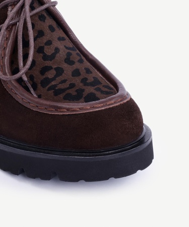  YARGICI Maskülen Bağcıklı Deri Ayakkabı