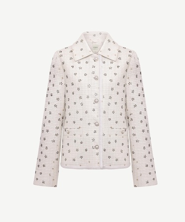  YARGICI Cropped Bisiklet Yaka Uzun Kol Ceket