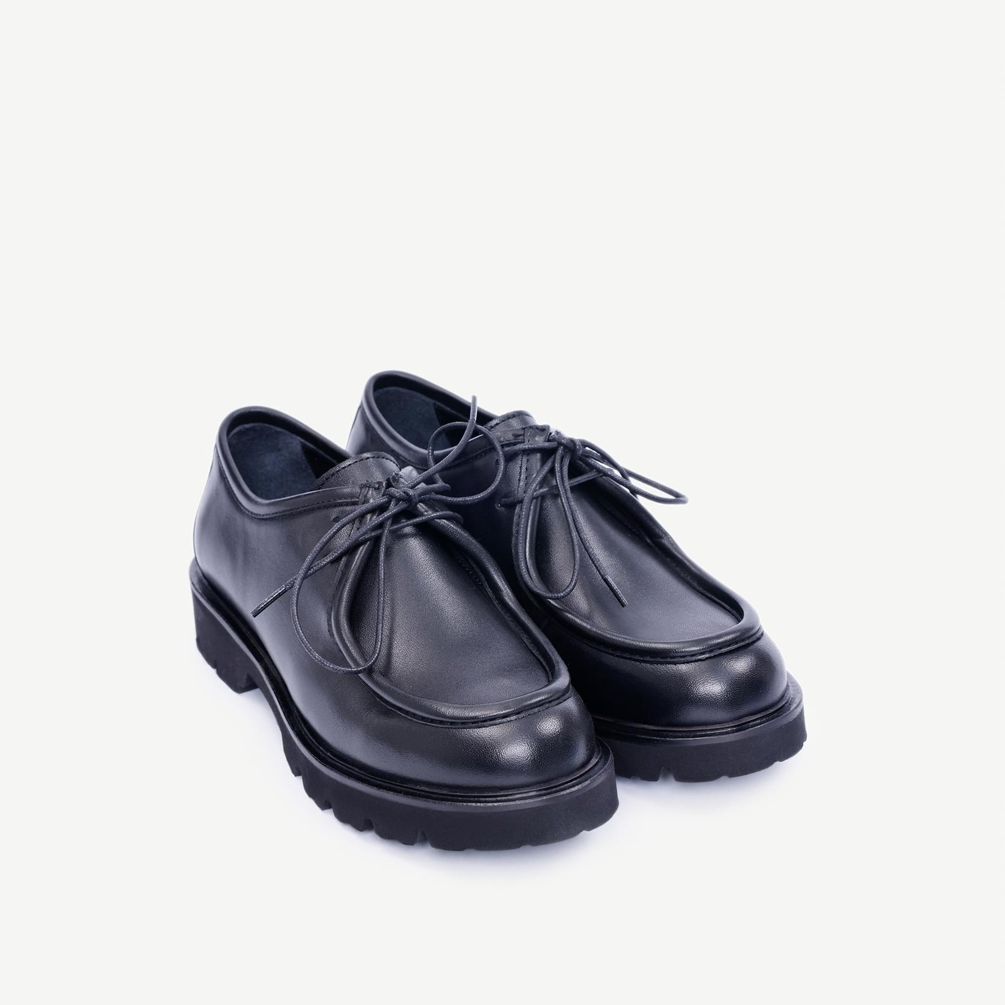 YARGICI Maskülen Bağcıklı Deri Ayakkabı