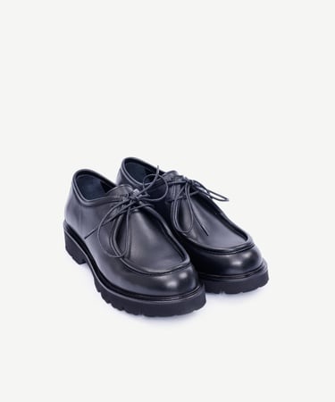  YARGICI Maskülen Bağcıklı Deri Ayakkabı