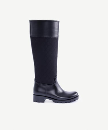  YARGICI Kapitone Detaylı Yağmur Çizmesi
