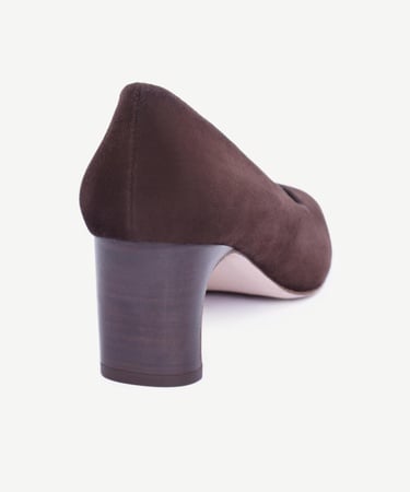  YARGICI Deri Topuklu Ayakkabı