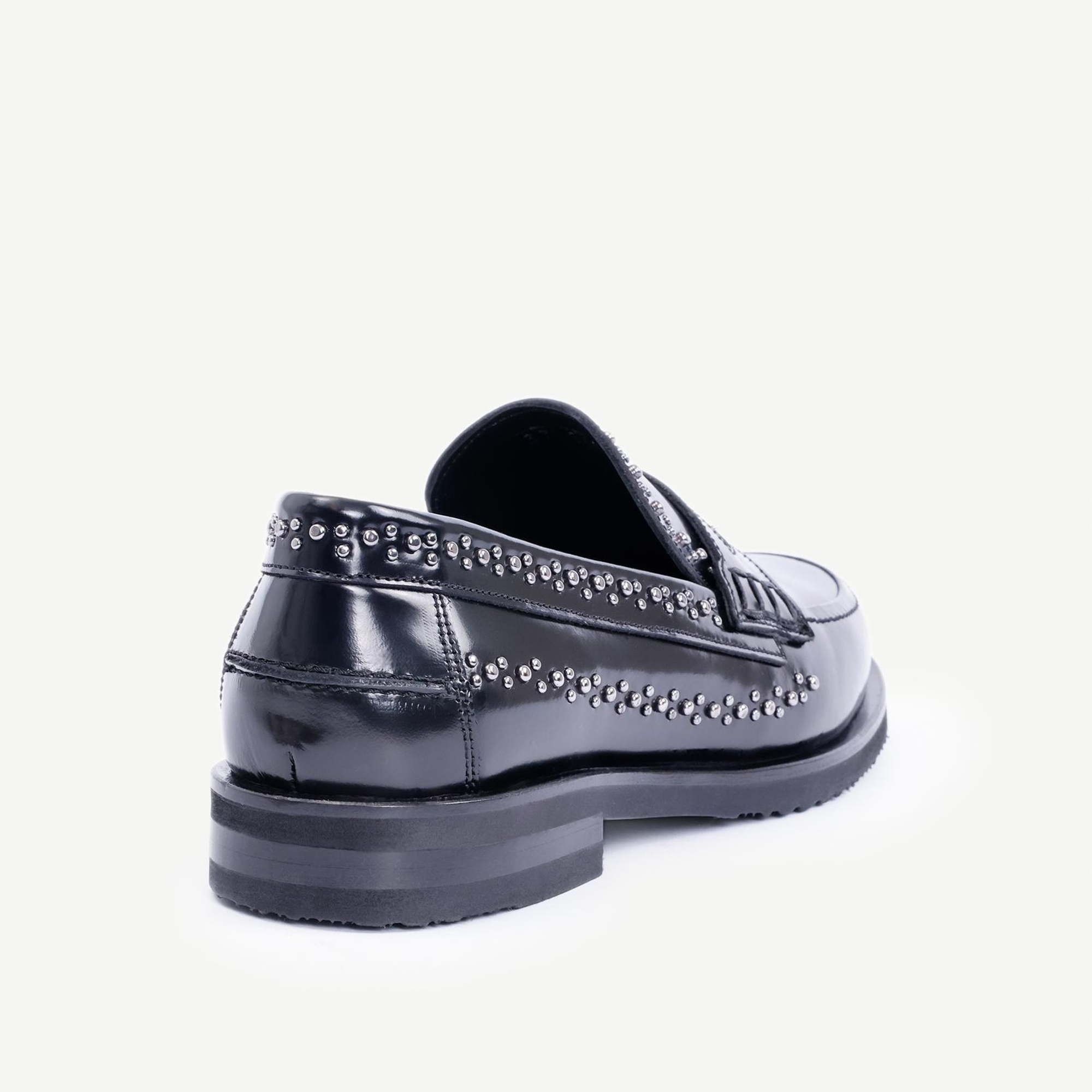 YARGICI Zımba Detaylı Deri Loafer