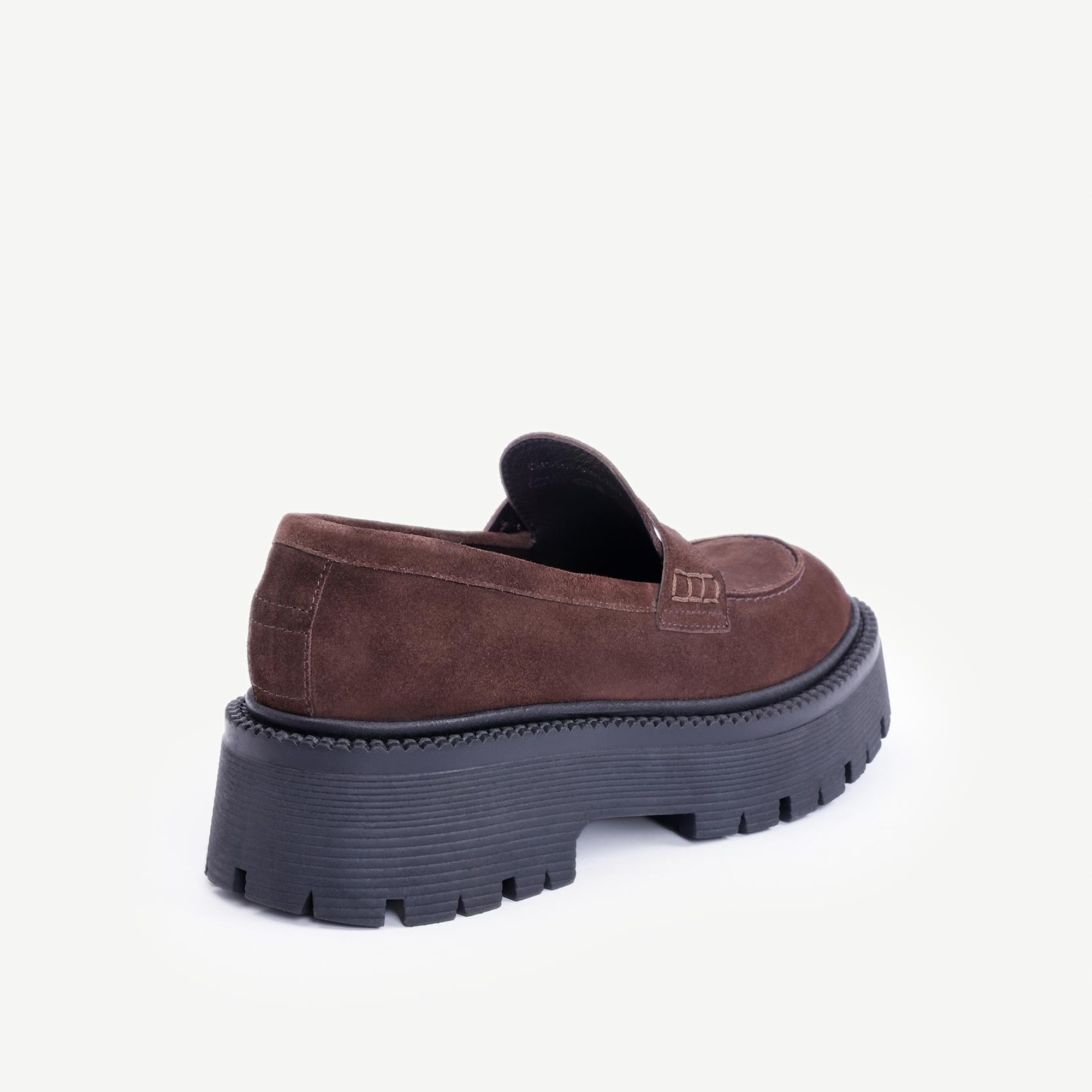 YARGICI Yüksek Tabanlı Deri Loafer