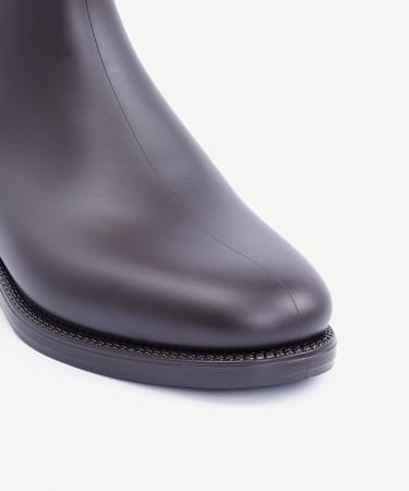  YARGICI Çiçek Baskılı Lastikli Yağmur Botu