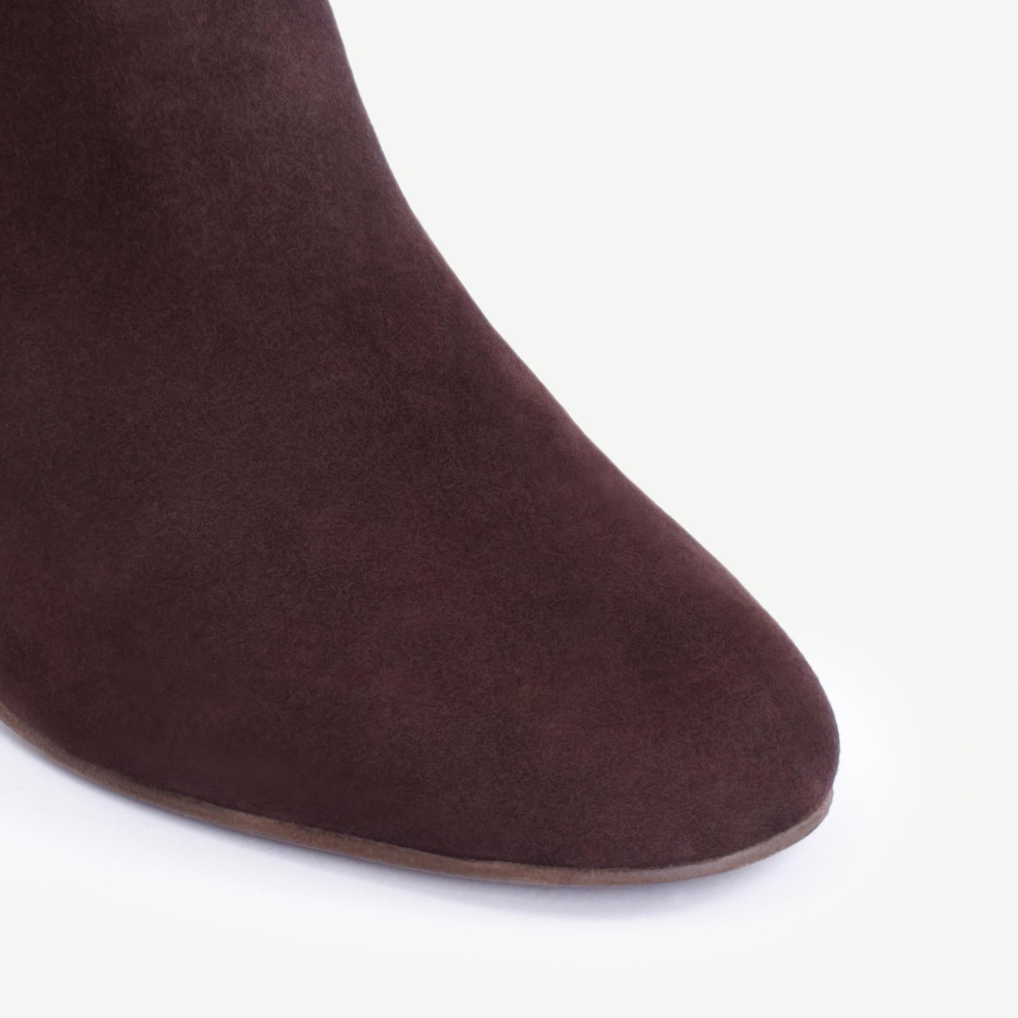 YARGICI Metal Ökçeli Deri Topuklu Bot