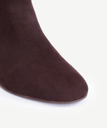  YARGICI Metal Ökçeli Deri Topuklu Bot