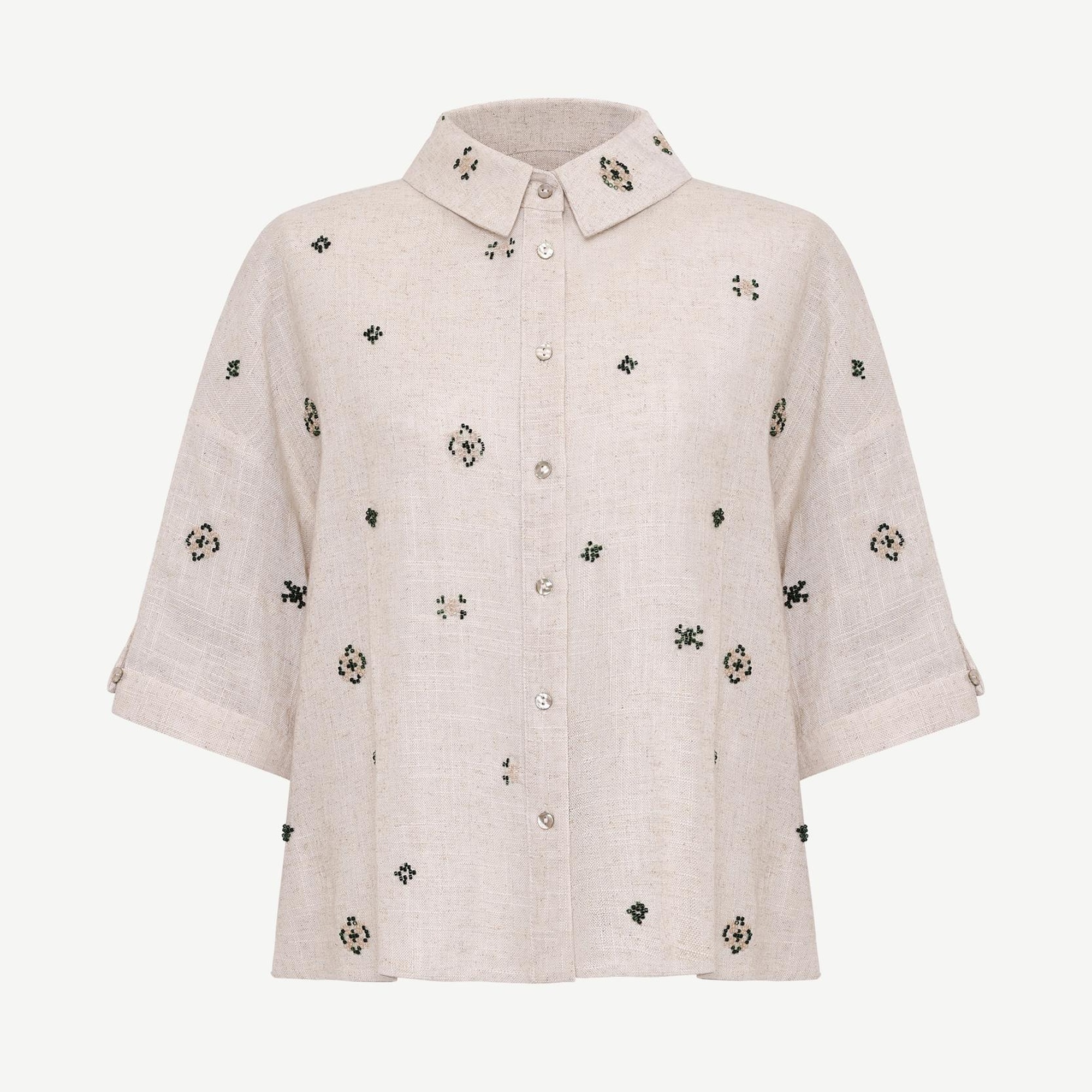 YARGICI Regular Gömlek Yaka Kısa Kol Gömlek