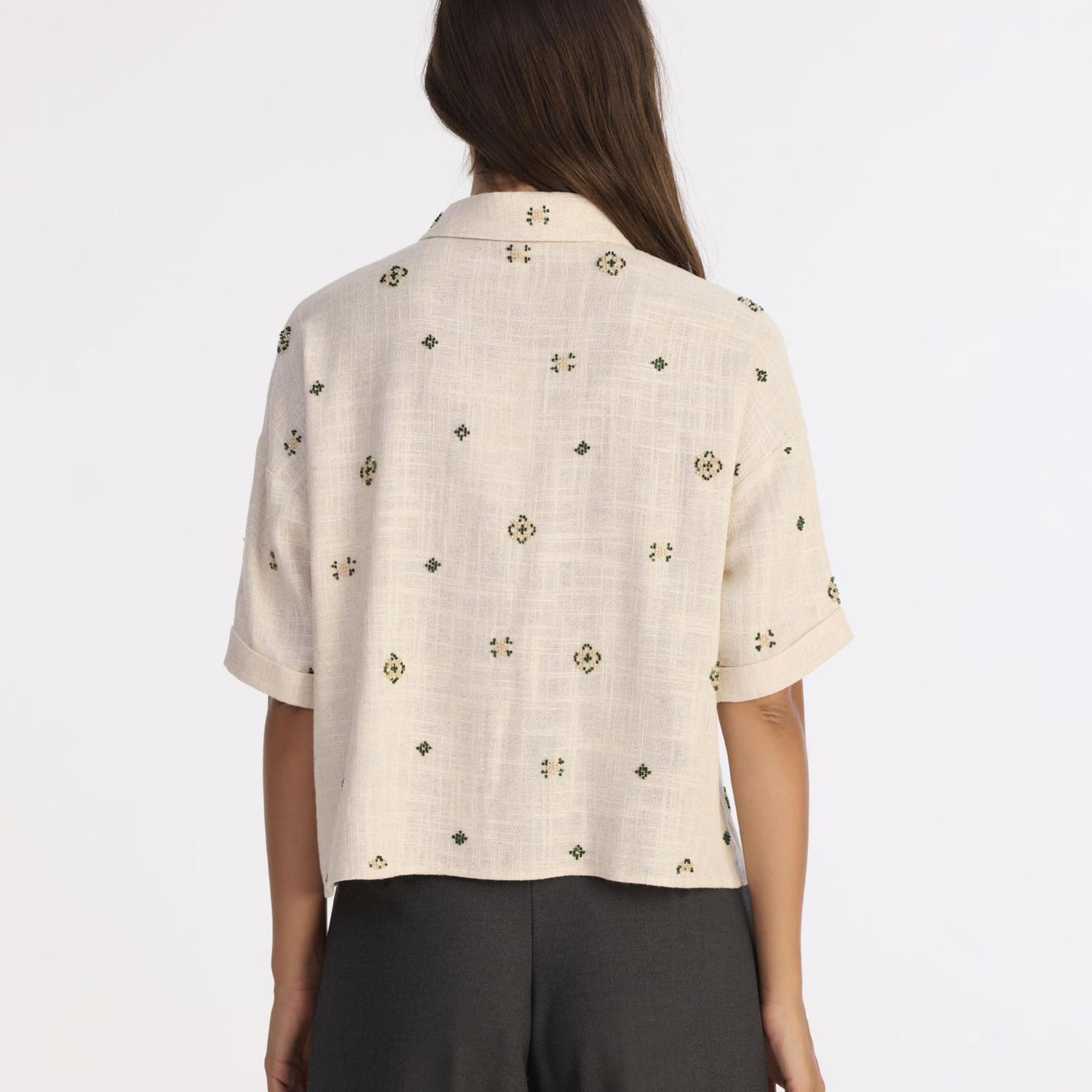 YARGICI Regular Gömlek Yaka Kısa Kol Gömlek