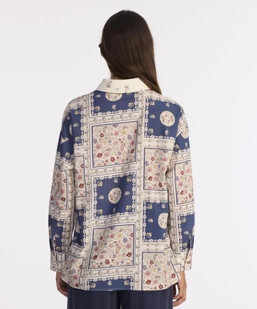  YARGICI Boyfriend Gömlek Yaka Uzun Kol Gömlek