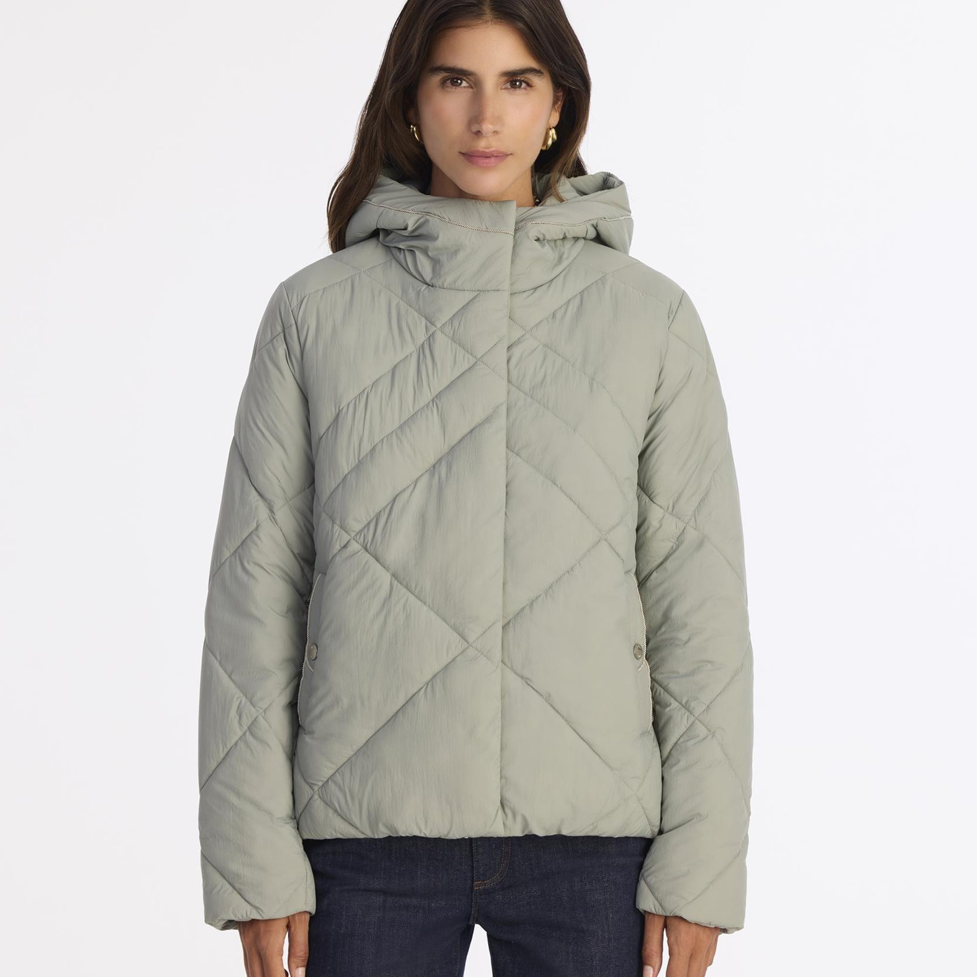 YARGICI Regular Kapüşonlu Yaka Uzun Kol Mont