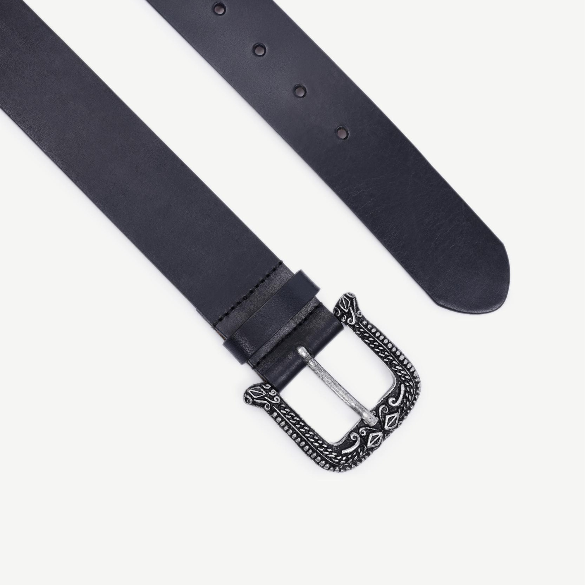 YARGICI Eskitme Tokalı Deri Kemer