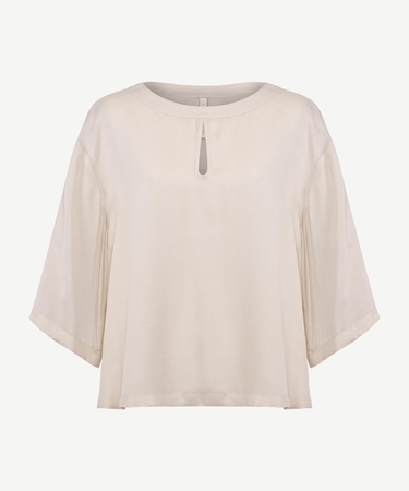  YARGICI Regular Bisiklet Yaka 3/4 Kol Bluz