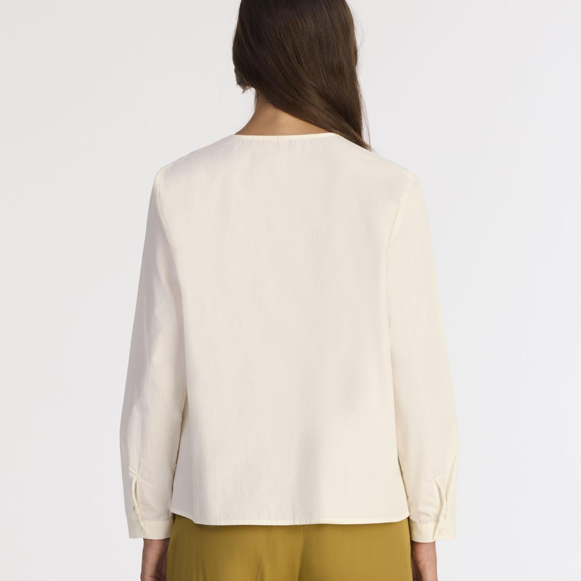 YARGICI Regular V Yaka Uzun Kol Bluz