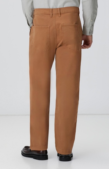  Network Erkek Camel Chino Casual Pantolon