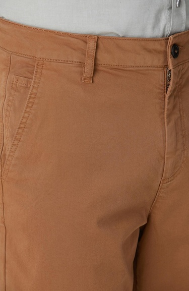  Network Erkek Camel Chino Casual Pantolon