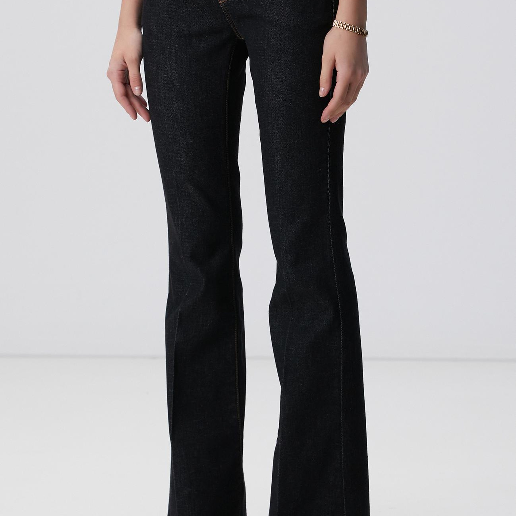 Network Kadın Antrasit Denim Pantolon