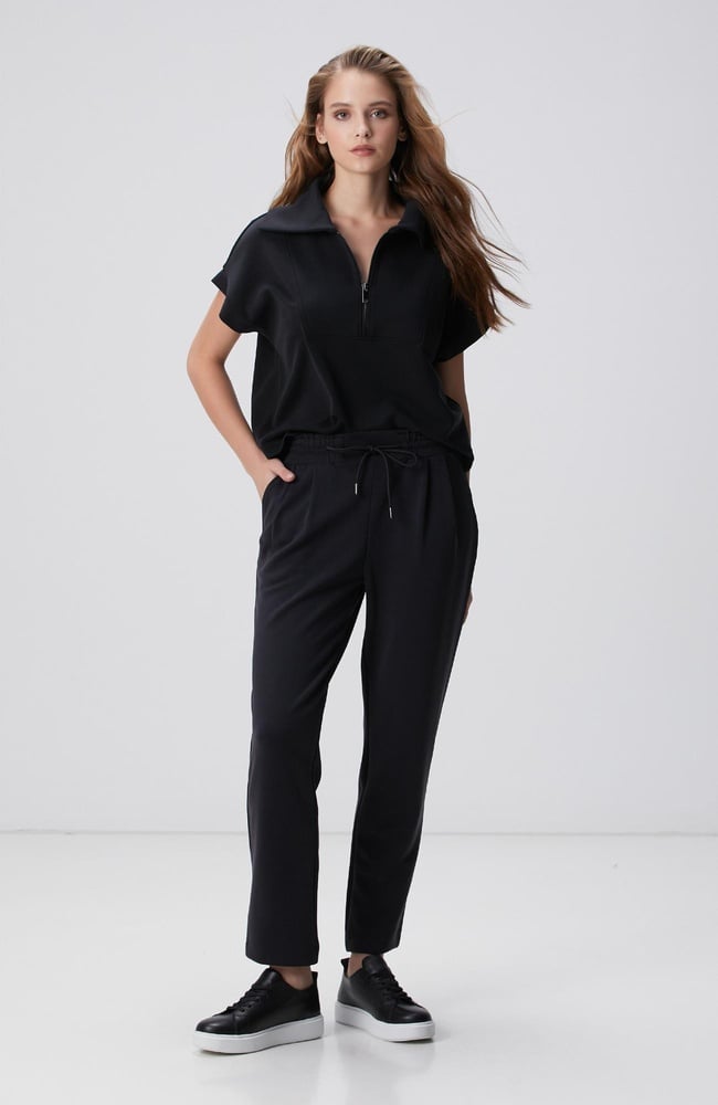  Network Kadın Siyah Modal Karışımlı Eşofman