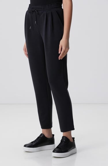  Network Kadın Siyah Modal Karışımlı Eşofman