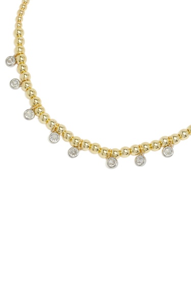  Network Kadın Gold Doğal Taşlı Kolye