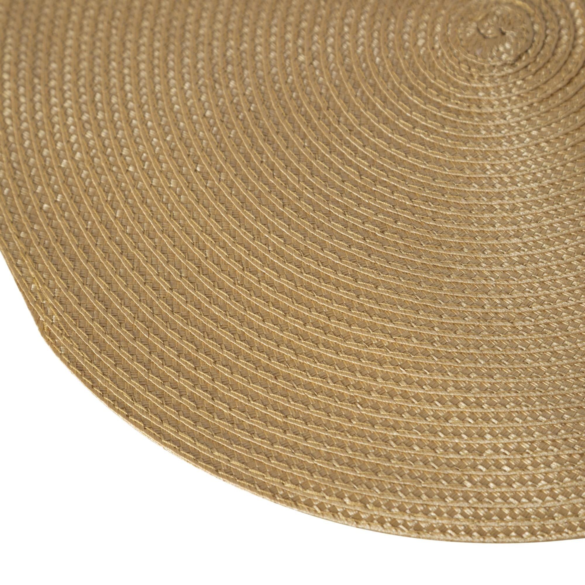 MONOMAT YUVARLAK AMERİKAN SERVİSİ 38 CM HARDAL